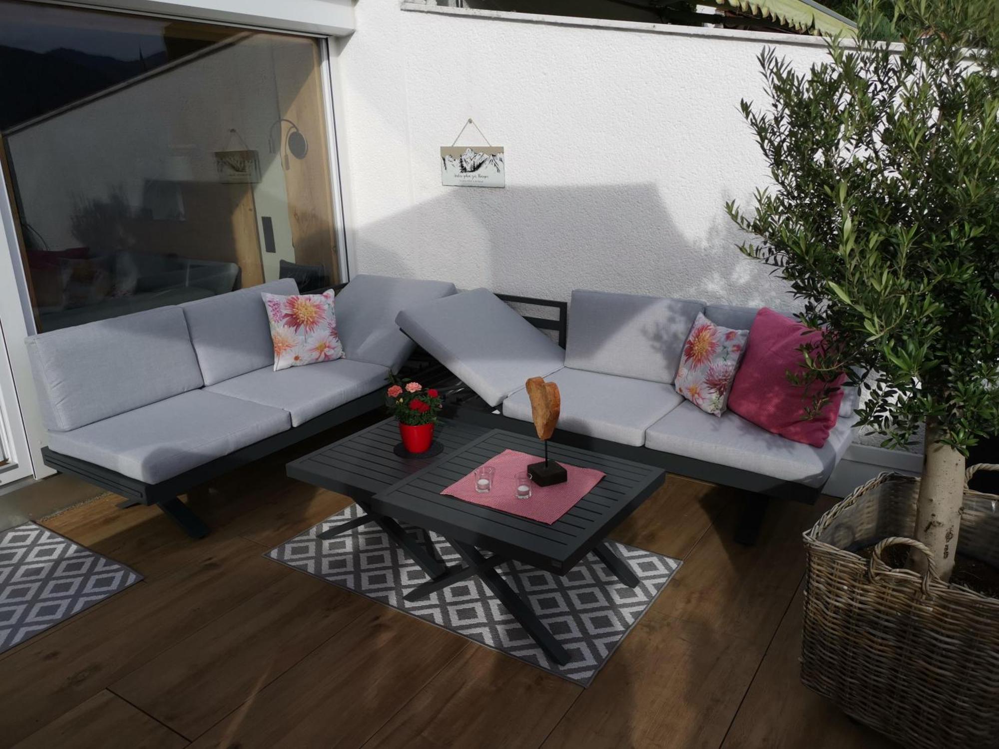 Apartamento ALMI - Alpenglück Traumhafte Whg.m.20qm Dachterr. Oberstaufen Exterior foto